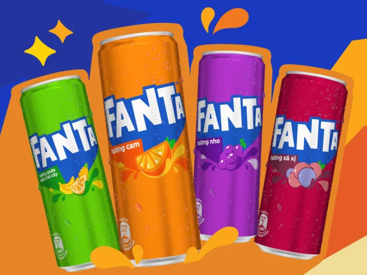 FANTA Πορτοκαλάδα Μπλε 330ml