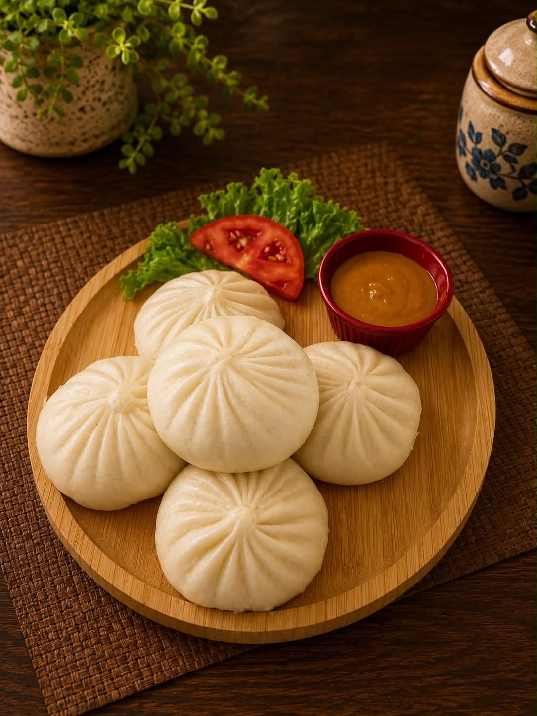Bánh bao nhân thịt
